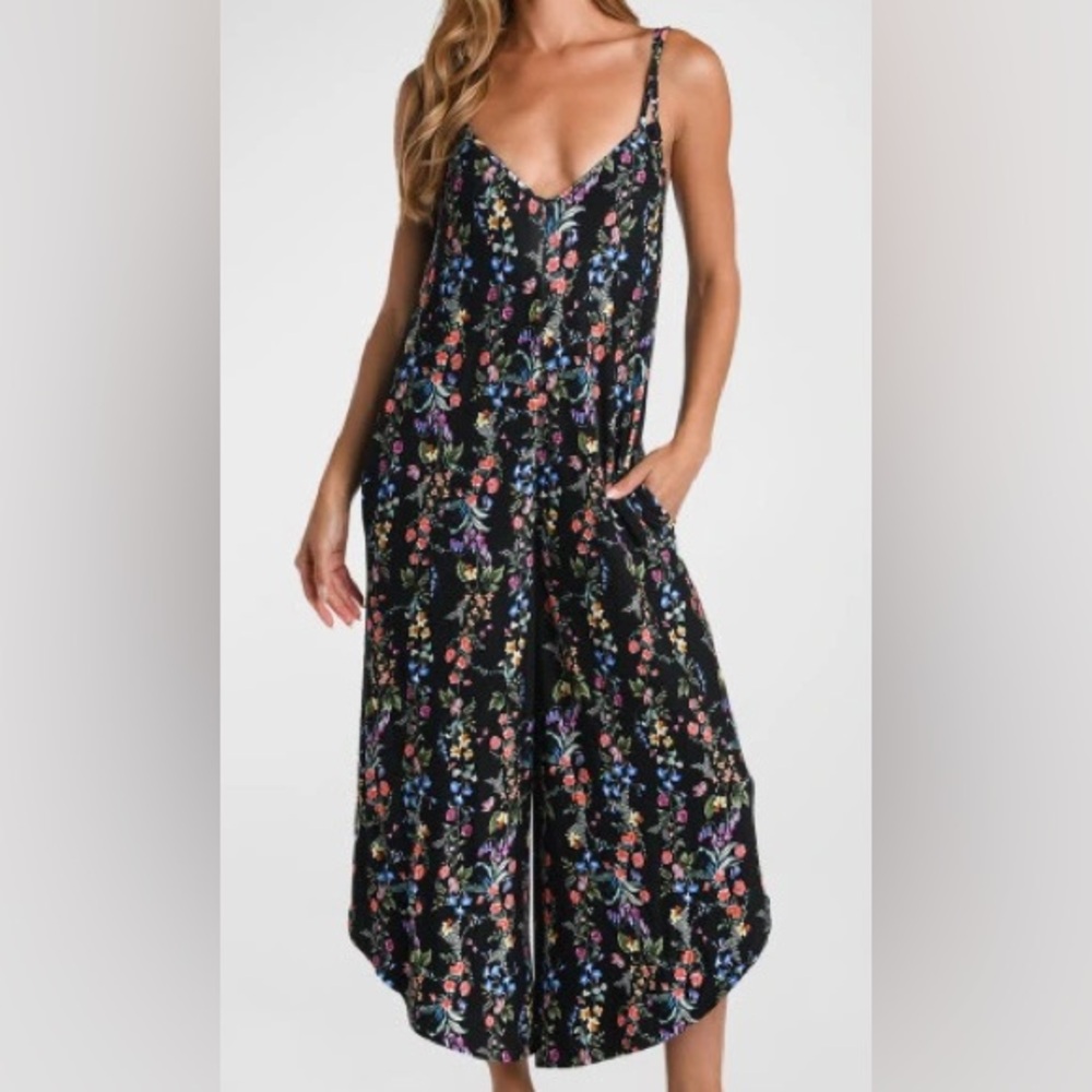 Sunshine 79 Wildflower Vines Jumpsuit